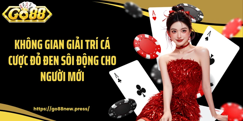 Không gian giải trí cá cược đỏ đen sôi động cho người mới